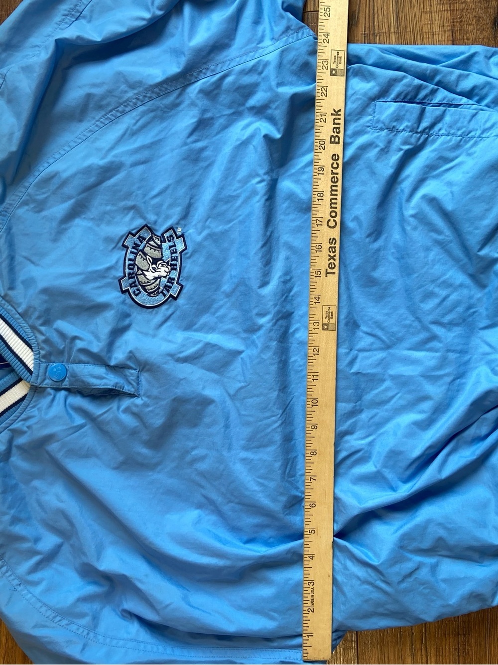 Vintage North Carolina Tarheels Pullover Mens XL Starter Lined Windbreaker - Picture 8 of 9